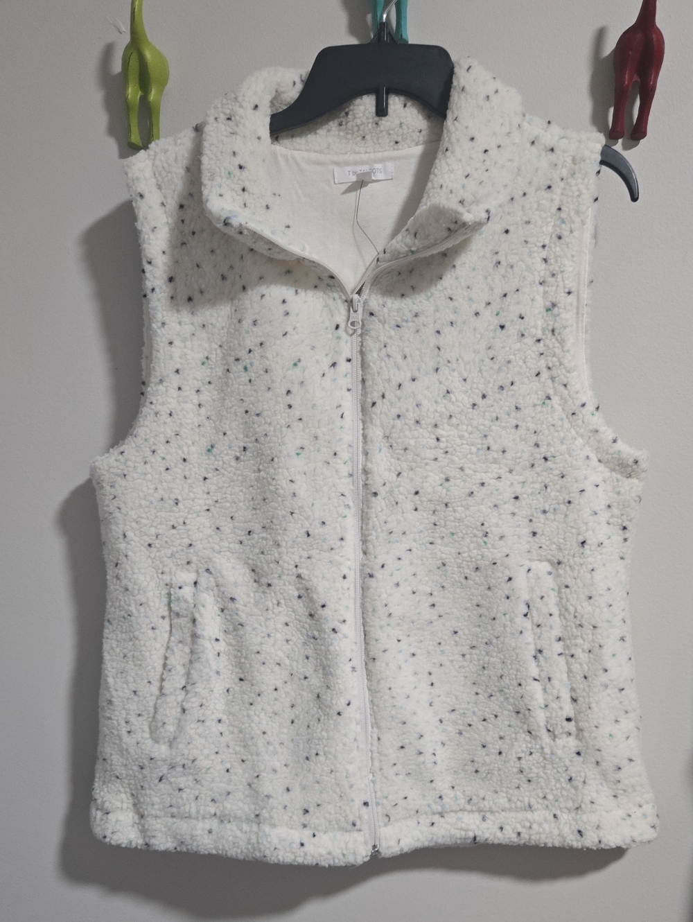 🆕️ Talbots Zip Front Sherpa Vest